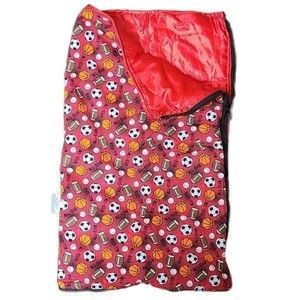 Build-A-Bear all star sports stuffed animal sleeping bag
